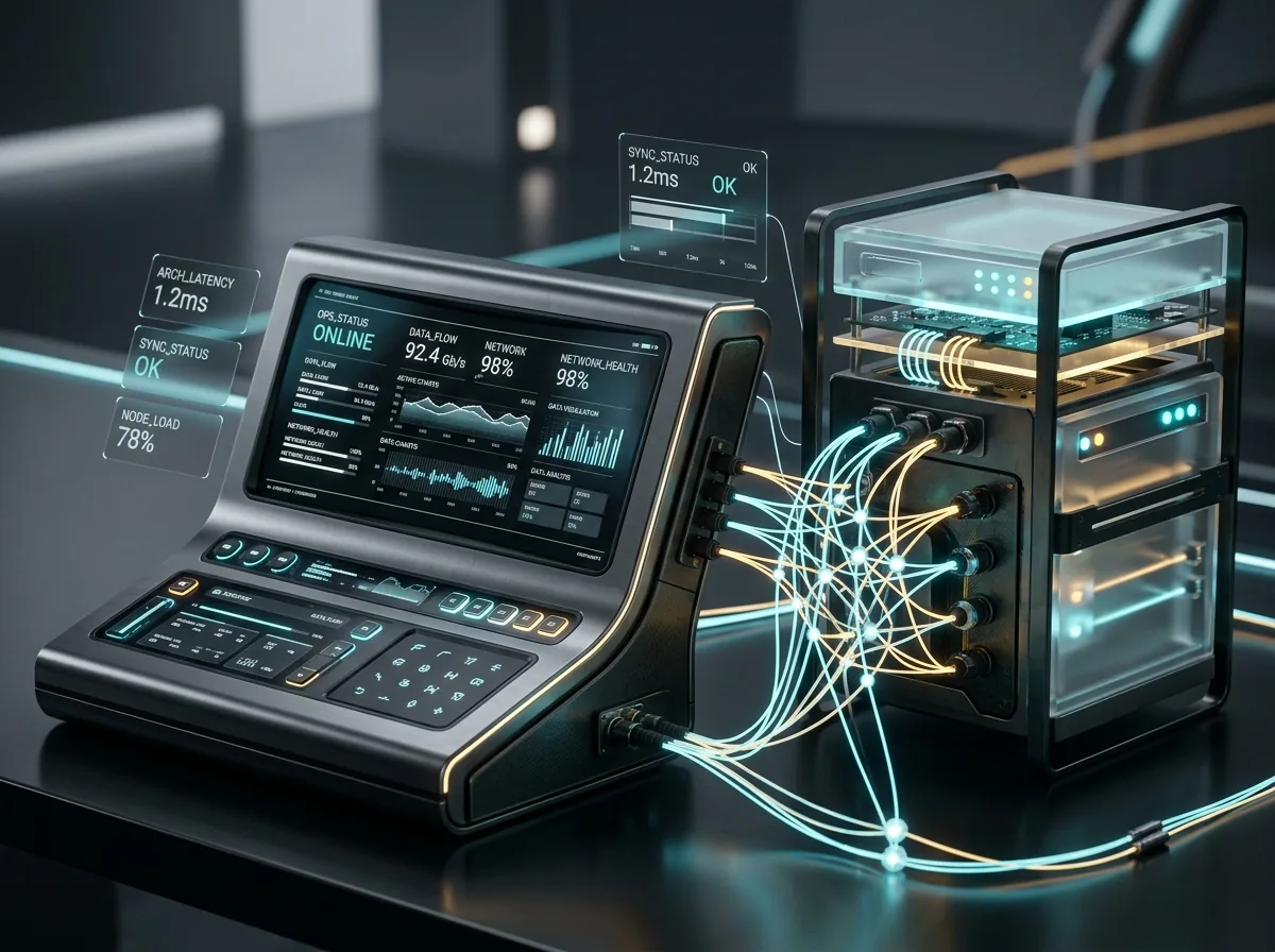 Digital Systems connected operations and data telemetry architecture
